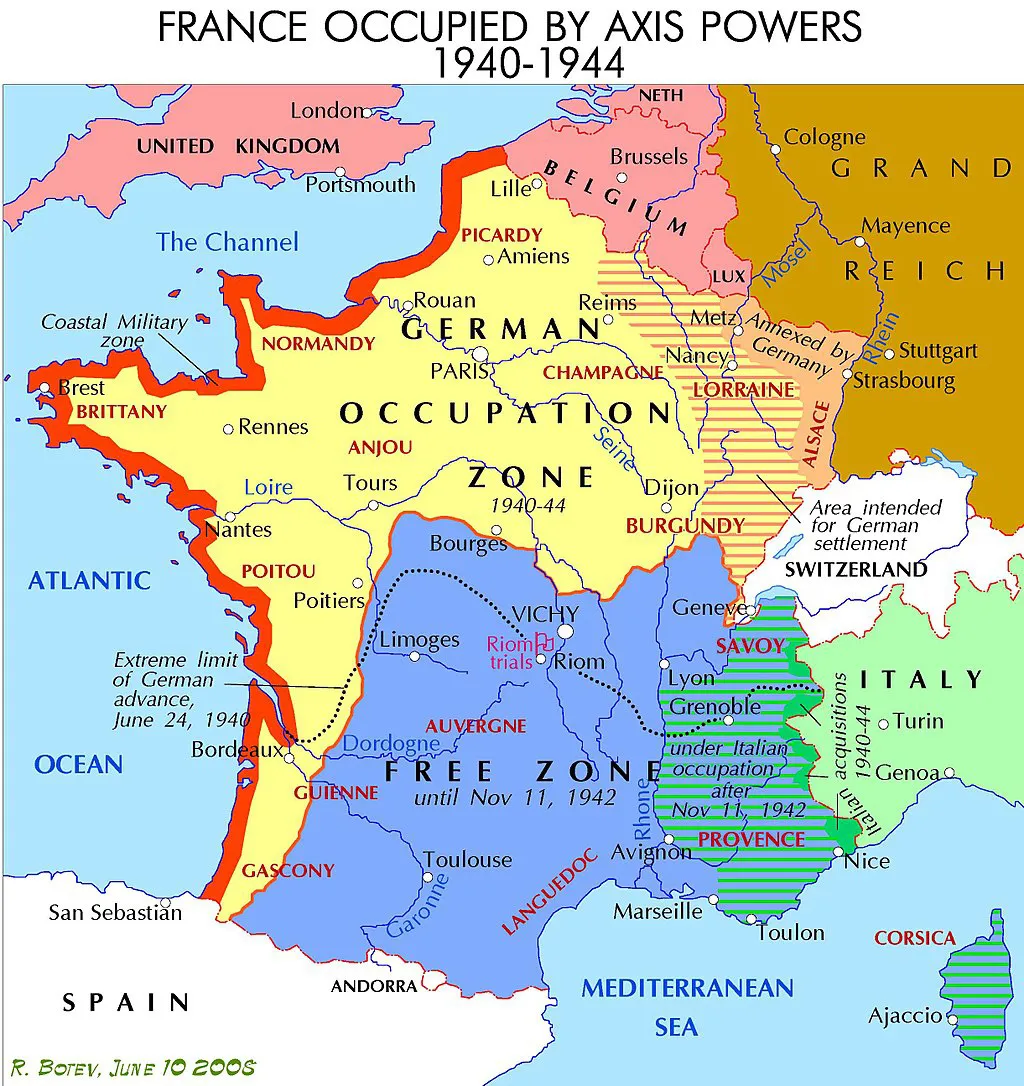 Gibraltar: Gateway to Freedom during WW II - Vichy France